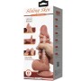 PRETTY LOVE - SLIDING SKIN SERIES DILDO REALÕSTICO CON VENTOSA PIEL DESLIZANTE MORENO 20.6 CM sólo 31.99€