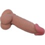 PRETTY LOVE - SLIDING SKIN SERIES DILDO REALÕSTICO CON VENTOSA PIEL DESLIZANTE MORENO 19.4 CM sólo 26.95€