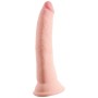 KING COCK - DILDO TRIPLE DENSIDAD 18 CM