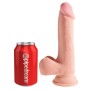 KING COCK - DILDO TRIPLE DENSIDAD 19 CM sólo 73.99€