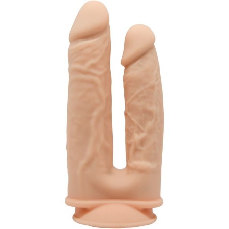 SilexD Modelo 1 - Vibrador Realista Doble Penetración (17.5 / 19.5 cm)