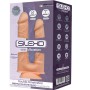 SILEXD - MODELO 1 PENE REALISTICO DOBLE PENETRACION VIBRADOR SILICONA PREMIUM SILEXPAN 17.5 / 19.5 CM sólo 69.99€
