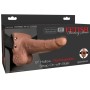 FETISH FANTASY SERIES - ARNES AJUSTABLE PENE REALISTICO CON TESTICULOS RECARGABLE Y VIBRADOR 15 CM sólo 69.99€