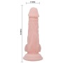 BAILE - SUPER DILDO REALISTICO NATURAL 16.5 CM sólo 25.95€