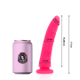 DELTA CLUB - TOYS DILDO ROSA SILICONA MEDICA 17 CM -O- 3 CM sólo 24.95€