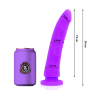 DELTA CLUB - TOYS DILDO LILA SILICONA MEDICA 20 CM -O- 4 CM sólo 29.95€