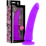 DELTA CLUB - TOYS DILDO LILA SILICONA MEDICA 20 CM -O- 4 CM sólo 29.95€