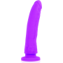 DELTA CLUB - TOYS DILDO LILA SILICONA MEDICA 23 CM -O- 4.5 CM sólo 34.95€