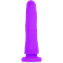 DELTA CLUB - TOYS DILDO LILA SILICONA MEDICA 23 CM -O- 4.5 CM sólo 34.95€