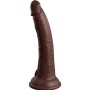 KING COCK - ELITE DILDO REALISTICO SILICONA 17.8 CM MARRON sólo 79.99€