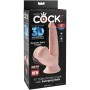KING COCK - PLUS 3D DILDO SWINGING BALLS 12.7 CM sólo 85.99€