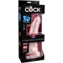 KING COCK - DILDO TRIPLE DENSIDAD 18.4 CM sólo 79.99€