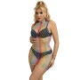 SUBBLIME - 952433 RAINBOW HIGH NECK SLEEVELESS FISHNET BODYSTOCKING ONE SIZE sólo 14.99€