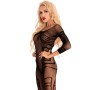 LIVCO CORSETTI FASHION - MONATA LC 17325 BODYSTOCKING CROTCHLESS BLACK S/L sólo 16.99€