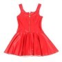 VESTIDO DE CUERO CON CREMALLERA DE CORAZÓN ROJO L/XL sólo 29.74€