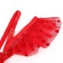 SUBBLIME - 957513 CONJUNTO SUJETADOR Y LIGA DE ENCAJE ROJO L/XL sólo 32.22€
