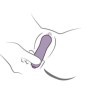 ROCKS- OFF - GLOW GIRL VIBE VIBRADOR G-SPOT DISCRETO MORADO sólo 19.83€