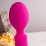 ROCKS- OFF - ORIEL VIBRADOR WAND FLEXIBLE FUCSIA sólo 48.75€