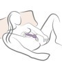 ROCKS- OFF - ORIEL VIBRADOR WAND FLEXIBLE FUCSIA sólo 48.75€