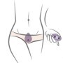 ROCKS- OFF - KNICKERBOCKER GLORY VIBRADOR DISCREET PANTY ROSA sólo 38.83€