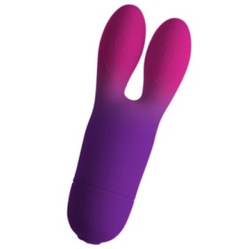 ROCKS- OFF - GLO-GIRL BUNNY VIBRADOR FLEXIBLE MORADO sólo 21.48€