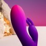 ROCKS- OFF - GLO- GIRL VIBRADOR RABBIT MORADO sólo 23.96€