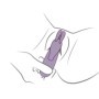 ROCKS- OFF - GLO- GIRL VIBRADOR RABBIT MORADO sólo 23.96€