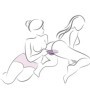 ROCKS- OFF - GLO- GIRL VIBRADOR RABBIT MORADO sólo 23.96€