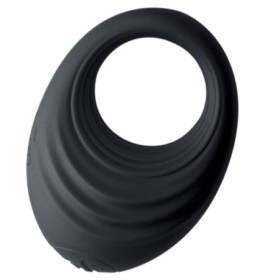 ROCKS- OFF - SPIRE ANILLO VIBRADOR PARA EL PENE NEGRO sólo 24.79€