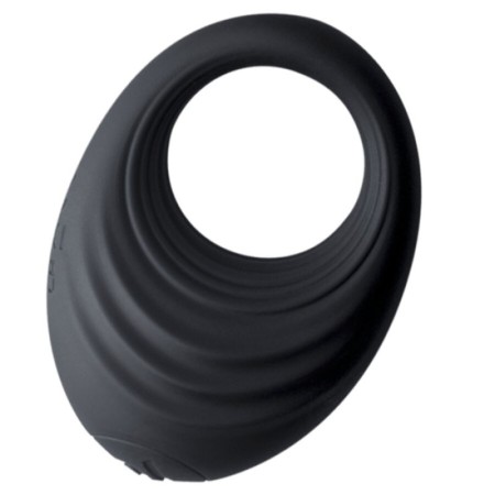 ROCKS- OFF - SPIRE ANILLO VIBRADOR PARA EL PENE NEGRO sólo 24.79€
