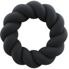 ROCKS- OFF - TWIST ANILLO MASTURBADOR SILICONA NEGRO sólo 9.91€