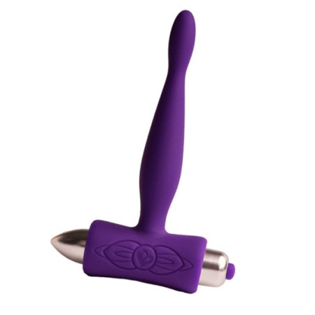 ROCKS- OFF - PETITE SENSATIONS TEAZER PLUG ANAL VIBRADOR MORADO sólo 19.83€