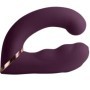 ROCKS- OFF - GEMINI VIBRADOR DUAL PUNTO G Y ESTIMULADOR CLÍTORIS MORADO sólo 54.54€