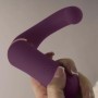 ROCKS- OFF - GEMINI VIBRADOR DUAL PUNTO G Y ESTIMULADOR CLÍTORIS MORADO sólo 54.54€