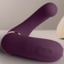 ROCKS- OFF - GEMINI VIBRADOR DUAL PUNTO G Y ESTIMULADOR CLÍTORIS MORADO sólo 54.54€