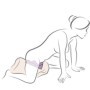 ROCKS- OFF - RUBY GLOW VIBRADOR SIT-ON MORADO sólo 38.83€