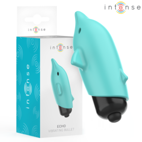 INTENSE - ECHO BALA VIBRADORA DELFÍN AZUL 8 X 4.7 CM sólo 10.70€