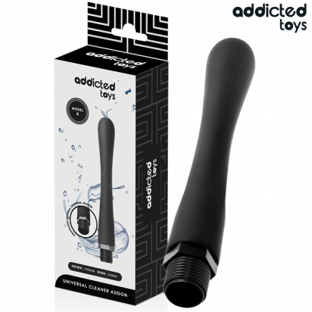 ADDICTED TOYS - LIMPIADOR ANAL CON ADAPTADOR UNIVERSAL MODELO 4