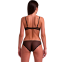 PASSION - INTIMARI SET SUJETADOR + BRAGAS NEGRO L/XL