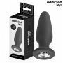 ADDICTED TOYS - PLUG ANAL CON JOYA SILICONA TALLA L 12