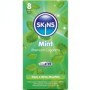 SKINS - PRESERVATIVOS PREMIUM SABOR MENTA PACK 8
