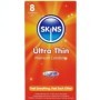 SKINS - ULTRAFINOS PRESERVATIVOS PREMIUM PACK 8