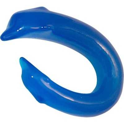 Consolador doble Dolphin Blue