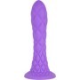 SILEXD - DREAMY DILDO FANTASY SILICONA LIQUIDA TERMOREACTIVO VIOLETA 18.5 CM