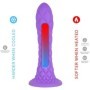 SILEXD - DREAMY DILDO FANTASY SILICONA LIQUIDA TERMOREACTIVO VIOLETA 18.5 CM