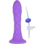 SILEXD - DREAMY DILDO FANTASY SILICONA LIQUIDA TERMOREACTIVO VIOLETA 18.5 CM