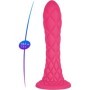SILEXD - DREAMY DILDO FANTASY SILICONA LIQUIDA TERMOREACTIVO FUCSIA 18.5 CM