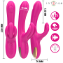 INTENSE - BRITNEY VIBRADOR MULTIFUNCIÓN RABBIT 23 CM ROSA