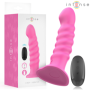 INTENSE - CINDY VIBRADOR TALLA L DISEÑO EN ESPIRAL 10 VIBRACIONES ROSA CONTROL REMOTO