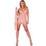 LIVCO CORSETTI FASHION - HYEONA 1710 BABYDOLL + TANGA ROSA L